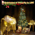 300LED 105FT 8 Decute Christmas String Lights Outdoor Waterproof UL Certified with End-to-End Plug Modes, Warm White