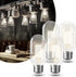 DORESshop 4 Pack LED Edison Bulbs, 4W Antique Filament Bulbs, 40W Equivalent, E26 Base, Daylight 4000K, Non Dimmable