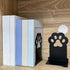 Generic 2 Book Shelf Holder - Pieces Cute Iron Cat Paw Stopper | Modern Book Ends for Desk | for Bedroom Nursery School