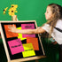 Zubebe 11 x 11 Inch Jumbo Sticky Notes, Bright Colors Sticky Pads, Large Self Stick Note Pads for Office