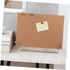 STOBOK 1 Set Cork Board Display Stand, Photo Desktop Display Items with Cork Framed Bulletin Board Bracket