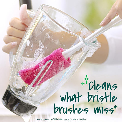 Scotch-Brite Safe Water Bottle Scrubber - Ideal for All Bottle Types