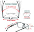 TR90NZZ Z87 HTS HUNTERSKY Safety Glasses with Side Shield Small Size Women Men ANSI Anti Fog Scratch Resistant Lab