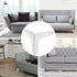 Bivethoi 6 Inch 15cm Set 4, / Furniture Legs of Polished Chrome Metal Sofa Legs Modern Dresser Feet, Triangle Couch