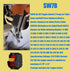 SW7B On-Off Toggle Switch 2 Prong, Replacement for Delta, Ryobi 46023, for Power Tools