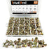 Trivd Frol Rivet Nut Tool Kit, 830pcs SAE/Metric Rivet Nut Assortment Kit #6-32, #8-32,