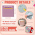 Yinder 24 Pcs Inspirational Sticky Notes with Lines, Cute Motivational Sticky Note Pad for Coworkers Nurse Office
