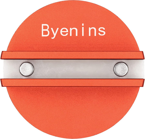 Large Slotted Universal Magnetic Jack Pad Adapter (Orange) for Most Model Cars