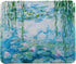 Claude Monet Paintings Mouse Pad featuring Water Lilies