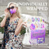 KN95 60 Pack KN95 5 Face Masks, Individually Wrapped Masks, layer Colorful Floral Face Mask with Design for Adults