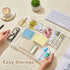 Briwooody 1 9'' 18'' 12'' 2.1'' 8 Pcs Acrylic Desk Drawer Organizer up to x x Expandable Drawer Organizer Trays
