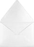 LUXPaper 4Bar A1 Contour Flap Invitation Envelopes | 3 5/8" x 5 1/8" | Crystal Metallic | 80lb. Text | 50 Qty by LUXPaper