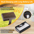 360Rotatable 92 (600 6000 IP65 Clip on Solar Lights Outdoor with Motion Sensor, & Vertically Adjustable Solar Fence