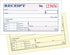 Adams 2-3/4 5-3/8 Inches, 2-Parts, 50 Sets 3 (DC2501-3) Money and Rent Receipt, x Carbonless, White/Canary, per Book