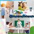 Jetec 100 Pcs Autism Awareness Pens Bulk, Inspirational Retractable Ballpoint Pens for Mental Health Classroom Office