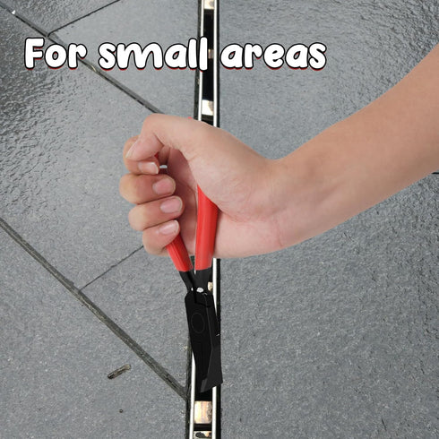 Steel Metal Hand Seamer, 7-Inch Bender Plier Tools for Bending and Flattening Sheet Metal