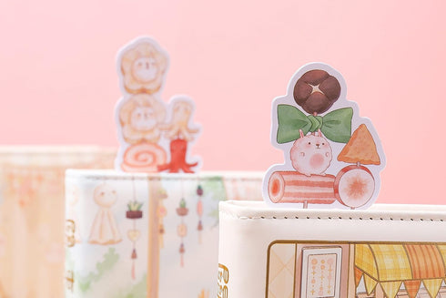 Kawaii Lined Journal Notebook, Japanese Cute Journal, 7.3 x 5.1 inch, 256 Pages, Premium Quality Paper
