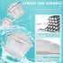 Ultrasonic Cleaner Baskets, Stainless Steel Parts Cleaner Jewelry Steam Cleaner Basket with Lock and Hook (3 Pieces)