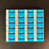 LION Translucent White Plastic Erasers, 24 EA/Box, 1 Box (P-100)