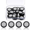 Kingdder 100 Pcs 3D Magnetic Tracking Dot for Scanner Scanning Reference Point
