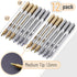 Mr. Pen- Metallic Paint Markers, 12 Pack, Silver and Gold, Silver Paint Marker, Gold Ink Pen, Silver Pen, Silver Markers Permanent Metallic, Silver Ink Pen, Gold Metallic Marker, Gold Marker, Gold Pen by Mr. Pen