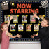 Movie Star Bulletin Board Set, Now Starring Classroom Decor with DIY Photo Crafts and Film Tickets Cutouts