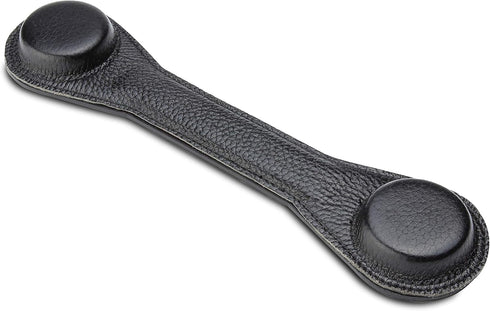 Superior Essentials Leather Bookmark Book Holder, Black Leather Paper Weights for Hands-Free Reading