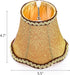 6 Pack Hedume European Lamp Shade, Modern Clip On Droplight Wall Lamp, Chandelier Clip on Fabric Drum Lamp Shade