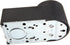 Forney 58499 Electrical Receptacle, Crowfoot Type, Wall Receptacle 50-Amp, 125/250-Volt, Black