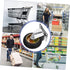 UKCOCO Small Swivel Caster Wheels with Brake for Cart Trolleys and Outdoor Trash Bins Rubber Iron Core Replacement