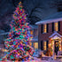 Wexo Palindrog 100 300 8 Christmas String Lights, FT LED String Lights Green Wire with Timer Modes, Connectable