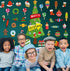 SICOHOME Christmas Bulletin Board Decorations Set 48 Pcs Winter Classroom Decoration Merry Christmas Tree Paper Cutout Christmas Home Wall School Office Holiday Decor Party Supplies for Kids Students by SICOHOME