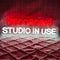 YJHSPYSJNH Recording Studio in Use Neon Sign,Recording in Progress Neon Light for Recording
