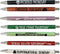 Jxueych 7Pcs Halloween Weekday Pens, Glitter Pens with Funny Sayings, Cute Gifts for Colleagues Office Supplies