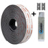 CANOPUS Hook and Loop Reclosable Fastener - SJ3550 250 Black Lock Tape for Crafts, 1 in x 6 ft