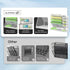SUPEASY Wall File Organizer, 5-Tier Desk Organizer with 4 Pen Holders, R-shaped Bottom Tray for Office Supplies, White