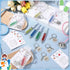 Dispowreath 24 Sets 2026 Cna Nurse Week Gifts Bulk Syringe Pens Keychains Funny Novelty Nurse Pen with Thank You Cards