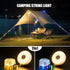 Sutaig 2-Pack 4 1 8 Modes(32.8Ft), 30s Camping String Lights, in Outdoor Camping Lantern with Lighting Quick Recovery