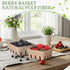 Reallnaive 20 Pack 1/2 Natural Pulp Fiber Berry Baskets Pint, Small Molded Produce Vented Basket for Strawberry
