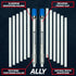 ALLY Tools Two Round Soapstone Holder with 14 Quality Round Soapstone Pens for Welders