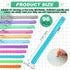 Ctosree 96 Pcs Retractable Mechanical Eraser Bulk, Portable Pen Style with Grip for School Office Painting Writing