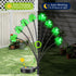 8 1 2 St. Patrick's Day Shamrock Pathway Lights, in Lucky Clover Light with Lighting Modes, Green Firefly Outdoor Decor