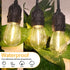 Mlambert LED String Light Bulbs, Shatterproof Outdoor S14 Replacement, Waterproof 1W, 15 Pack
