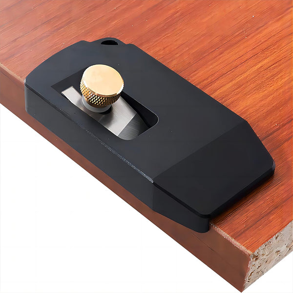 Woodworking Edge Trimmer, Hand Planer Edge Bander with High Speed Steel Blade for PVC ABS Melamine Veneer