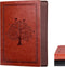 Leather Journal Notebook, 300 Pages, Hope Tree Softcover Lined Notebook for Women Men, 300 Travel, Business, Work,