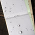 Rite in the Rain Weatherproof On The Go Wallet Notebook, 2" x 3.375", 6 Pack, Tan, Green, Black Cover, Blank Pages