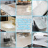 Tile & Fiberglass Quartz Countertop Repair Kit for Cracks Chips Dents, Almond Biscuit Bone, Granite & Tub Repair Kit