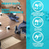 Peygran Classic Tile Leveling Wedges 100 PCS Heavy-Duty, High-Performance Tile Installation Tool