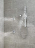 Nicmondo Brass Wall Supply Elbow G 1/2 Shower Hose Connector, Chrome Drop Ell Wall-mounted Union Water Outlet