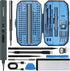 STREBITO 155 in 1 Electric Screwdriver Set, Small Electric Screwdriver Cordless with